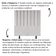 Cabeceira Estofada Cama Box King 195 Cm Maisa Suede cinza Claro