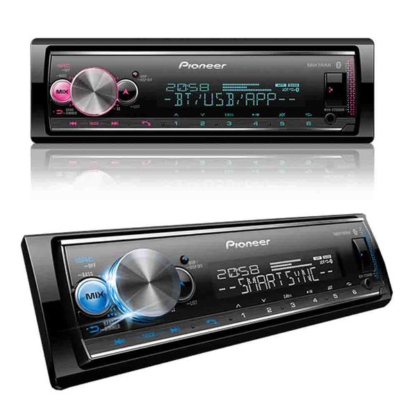 Som Automotivo Pioneer USB MP3 MVH-X7000BR Bluetooth