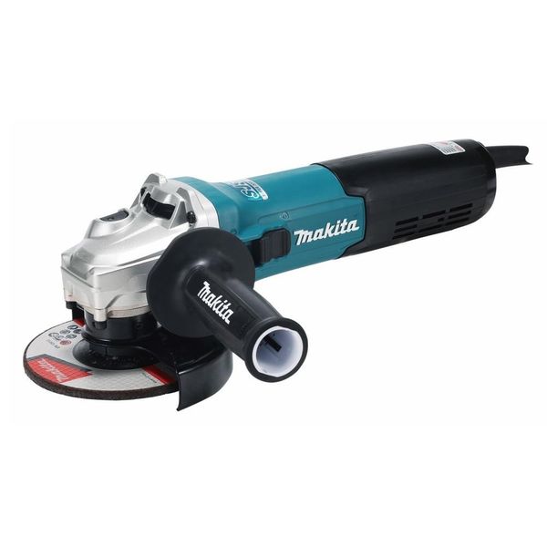 Esmerilhadeira Angular 125Mm Industrial 1900W Disco para Inox Punho Proteção GA5090X02 127V Makita
