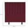 Cabeceira Estofada Cama Box Solteiro 90 Cm Marina Suede bordô