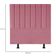 Cabeceira De Cama Solteiro Box 100 Cm Taís Suede rosa