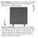 Cabeceira Estofada Cama Box Casal 140 Cm Marina Suede cinza