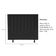 Cabeceira Estofada Cama Casal Queen 160 Cm Paolla Veludo preto