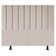 Cabeceira Estofada Cama Box King 195 Cm Marina Suede bege