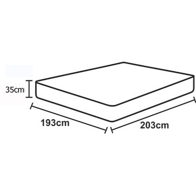Jogo Cama Lençol Honore King Micro Percal 200 Fios c/ Detalhes Bordados 4 Peças - Cinza Geada