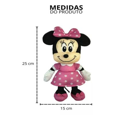 Pelúcia Disney Minnie Aqua Pals Wahu 25 Cm - Fun F0142-1