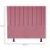 Cabeceira Estofada Cama Box King 195 Cm Taís Suede rosa