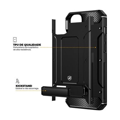 Capa para iPhone 15 Pro - Army Proof - Gshield