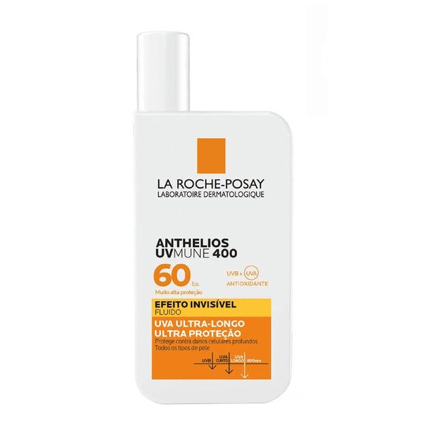 La Roche Posay Anthelios Protetor Solar Facial UVMune 400  Fps 60 50ml