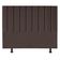 Cabeceira Estofada Cama Box King 195 Cm Taís Linho marrom
