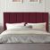 Cabeceira De Cama Solteiro Box 100 Cm Paolla Suede bordô