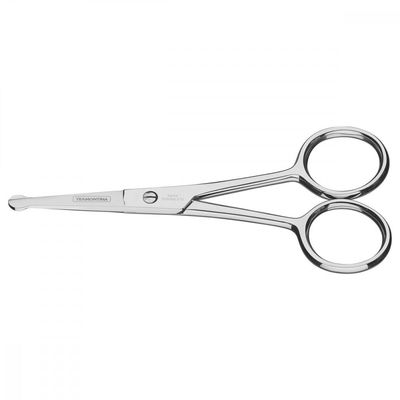 Tesoura de Pelos e Unha para Bebês Tramontina em Aço Inox 4"