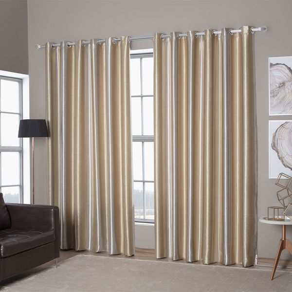 Cortina Blackout Suede Bege 300x250cm Sultan