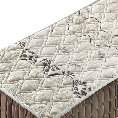 Colchão Solteiro King Espuma Charleston D28 96x203x20 Borda Marrom