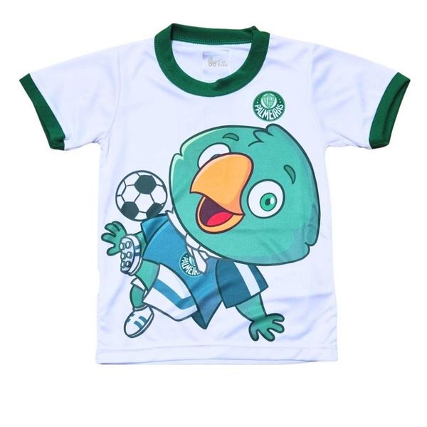 Camiseta Palmeiras Infantil Mascote Oficial Tam 2