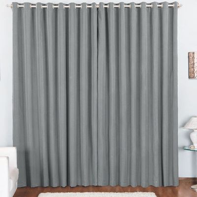 Cortina Pryme 2 Metros Sala Quarto em Oxford para Varão Cinza