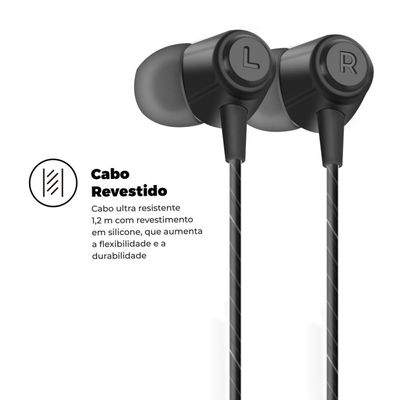 Fone de Ouvido Atomic - Gshield