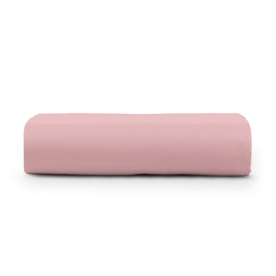 Lençol King Cintilante Percal 180 Fios 100% Algodão sem Elástico - Rosa
