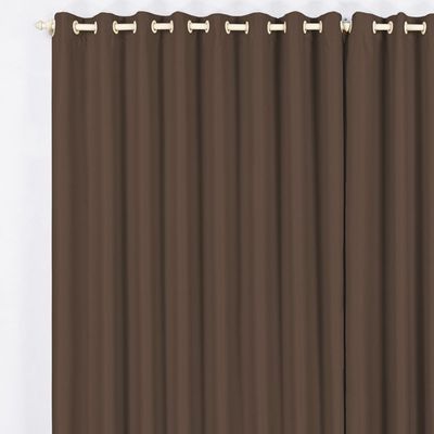 Cortina Blackout 3,00m x 2,60m Tabaco Tecido Blackout Blecaute Sala Quarto Nova