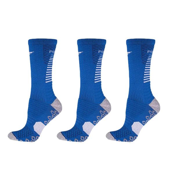 Kit 3 Pares de Meiões 3/4 Penalty Sete T 39-44 / Azul