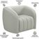 Kit Sofá 5 Lugares Para Sala de Estar 332 cm Com 01 Poltrona Lazio M03 Veludo Creme - Lyam Decor