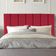 Cabeceira Estofada Cama Box King 195 Cm Maisa Suede vermelho