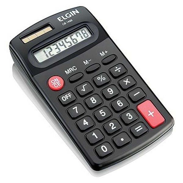 CALCULADORA DE BOLSO 8 DIG CB1485 ELGIN