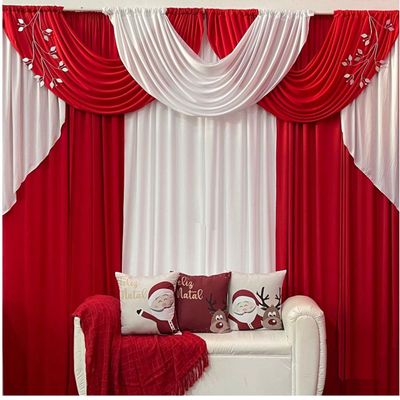 Cortina Afro 4 Metros Sala Quarto para Varão -  Branca