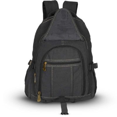 Mochila Lona Grande Ferramenta Esporte Kvn Ja9606 Preto