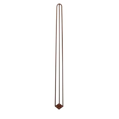 Kit 4 Pés de Metal 90 CM Hairpin Legs Aparador e Mesa de Canto Bronze