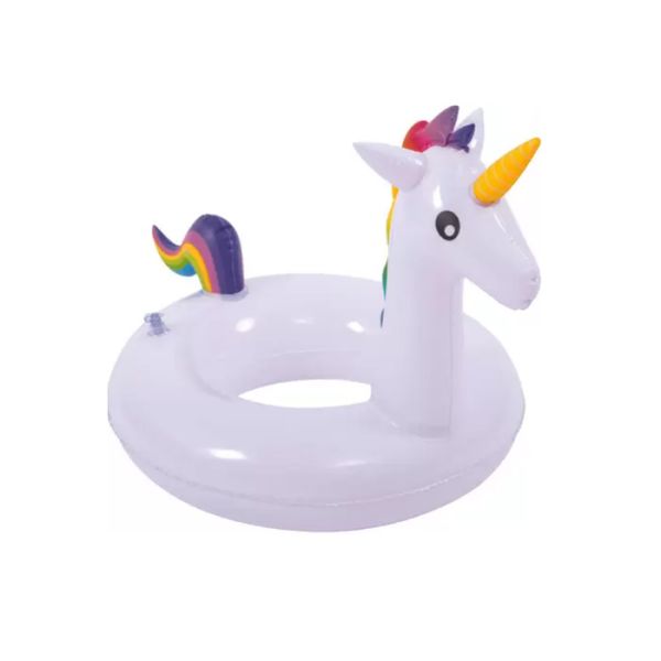 Boia Inflável Unicórnio Ring Infantil 55cm Brinquedo piscina Jilong