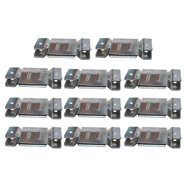 11 Pares de Conector de Encaixe para Móveis Sofá Cabeceira Painel Zincado G59