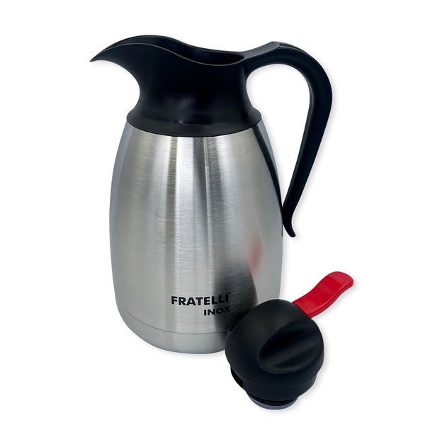 Jarra Térmica Garrafa Inox 1270ml Cafeteira E Chaleira