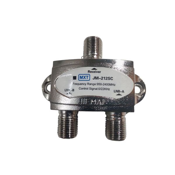 Chave diseqc duas entrada uma saídas 1x2 LNB-A/B