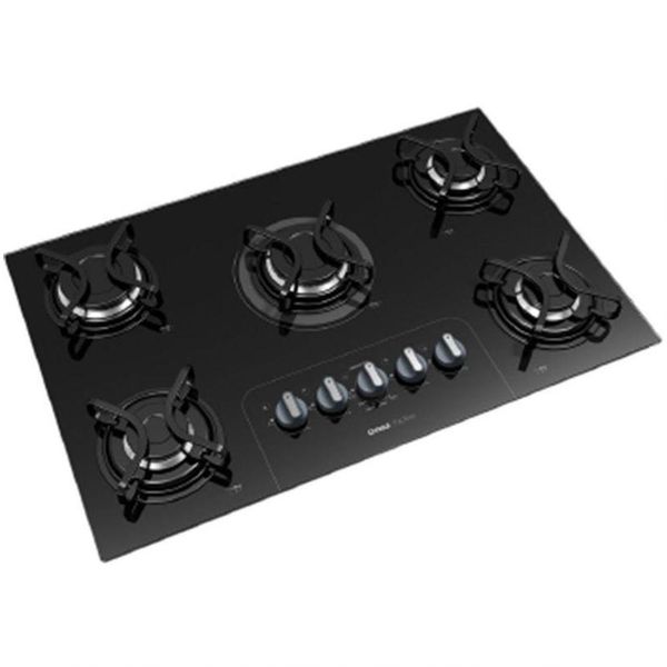 Cooktop 5 Bocas Consul Preto Bivolt Bivolt