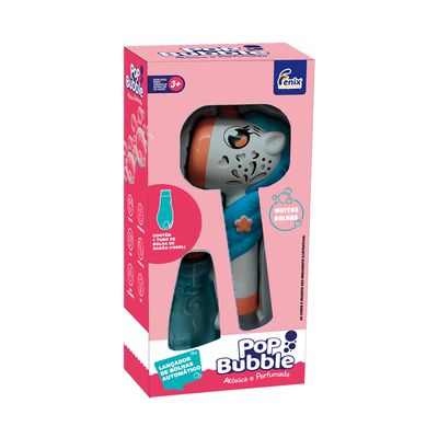 Lançador Automático de Bolhas de Sabão POP BUBLLE POP179 - Fenix VERDE