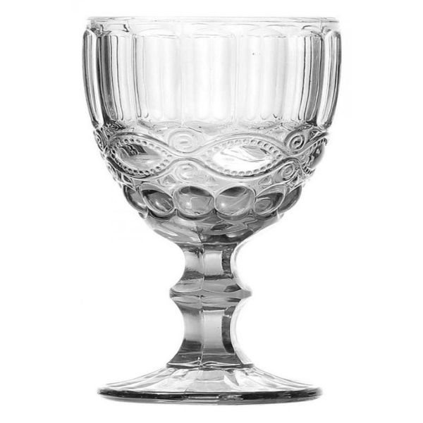 Jogo de 6 Taças de Água Libélula Transparente 325ml - Lyor