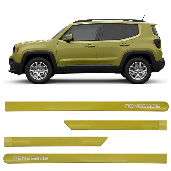 Friso Lateral Renegade 2016 a 2023 Verde Commando