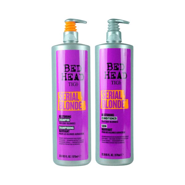 TIGI Bed Head Serial Blonde Shampoo 970ml e Condicionador 970ml