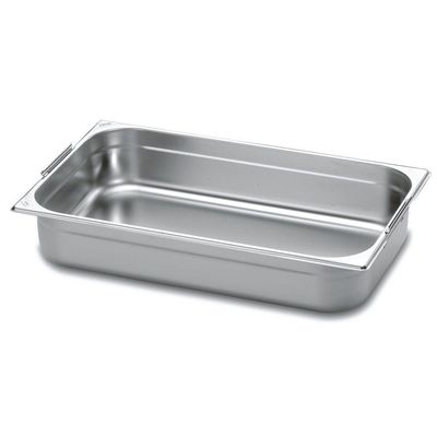 Cuba Tramontina 1/1 em Aço Inox com Alças Móveis Profundidade 180 mm - Aço 304