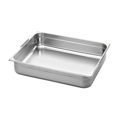 Cuba Tramontina 1/1 em Aço Inox com Alças Móveis Profundidade 180 mm - Aço 304