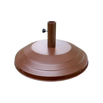 Ombrelone Guarda Sol Piscina Casa Praia Base Marrom 300cm