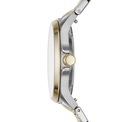 Relógio Fossil Feminino Ref:Es4781/1bn Multifunção bicolor
