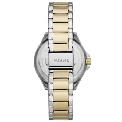 Relógio Fossil Feminino Ref:Es4781/1bn Multifunção bicolor