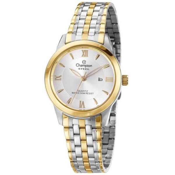 Relógio Champion Feminino Ref:Cs28218s Clássico Bicolor Relógio Champion Feminino Ref:Cs28218s Clássico Bicolor