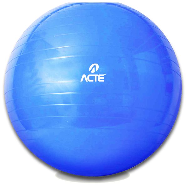 Bola Suiça Pilates Gym Ball 65cm Anti Estouro Inflador Acte