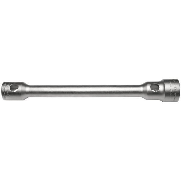 Chave de Roda 24x27 mm Tramontina com Corpo Forjado em Aço Especial Cromado com Furo para Manipulo