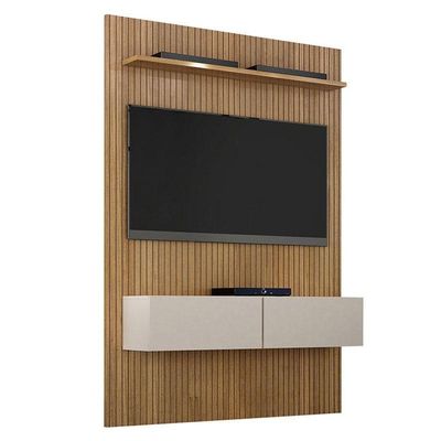Home Suspenso Frisado Curitiba 1344 E Aparador Bellíssima Cinamomo Off White - Valdemóveis