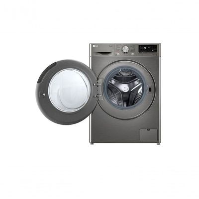 Lava e Seca Smart LG VC2 14kg Inox Look Com Inteligência Artificial AI DD CV9014PC2A 220V
