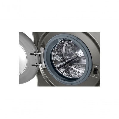 Lava e Seca Smart LG VC2 14kg Inox Look Com Inteligência Artificial AI DD CV9014PC2A 220V